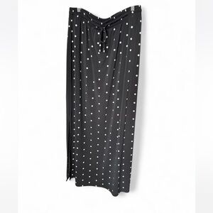 White House Black Market Polka Dot Maxi Skirt